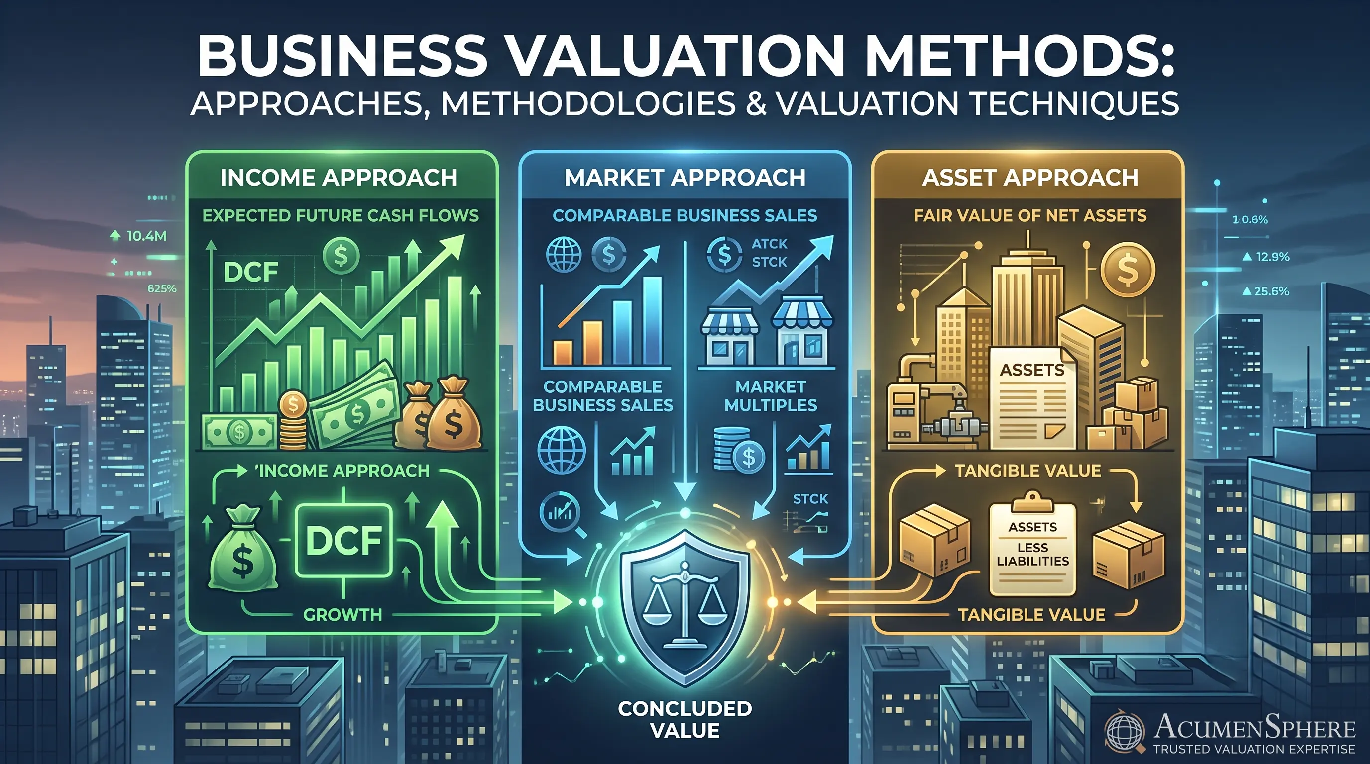 Business Valuation Methods: Approaches, Methodologies and Valuation Techniques